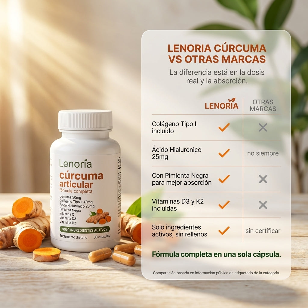 Cápsulas de Cúrcuma – Reducí el Dolor Naturalmente